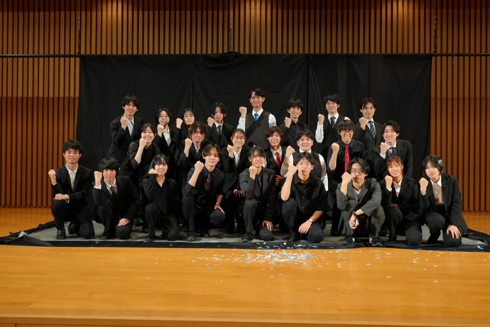 集合写真 陰で支えてくれた人たち